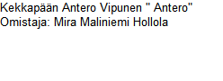 Kekkapaan Antero Vipunen 